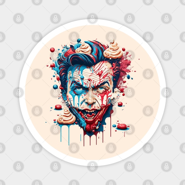 Pop Culture Joker #2 Magnet by Dataxe